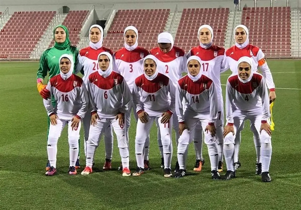 تیم ملی فوتبال زنان ایران در رتبه ۷۲ جهان باقی ماند