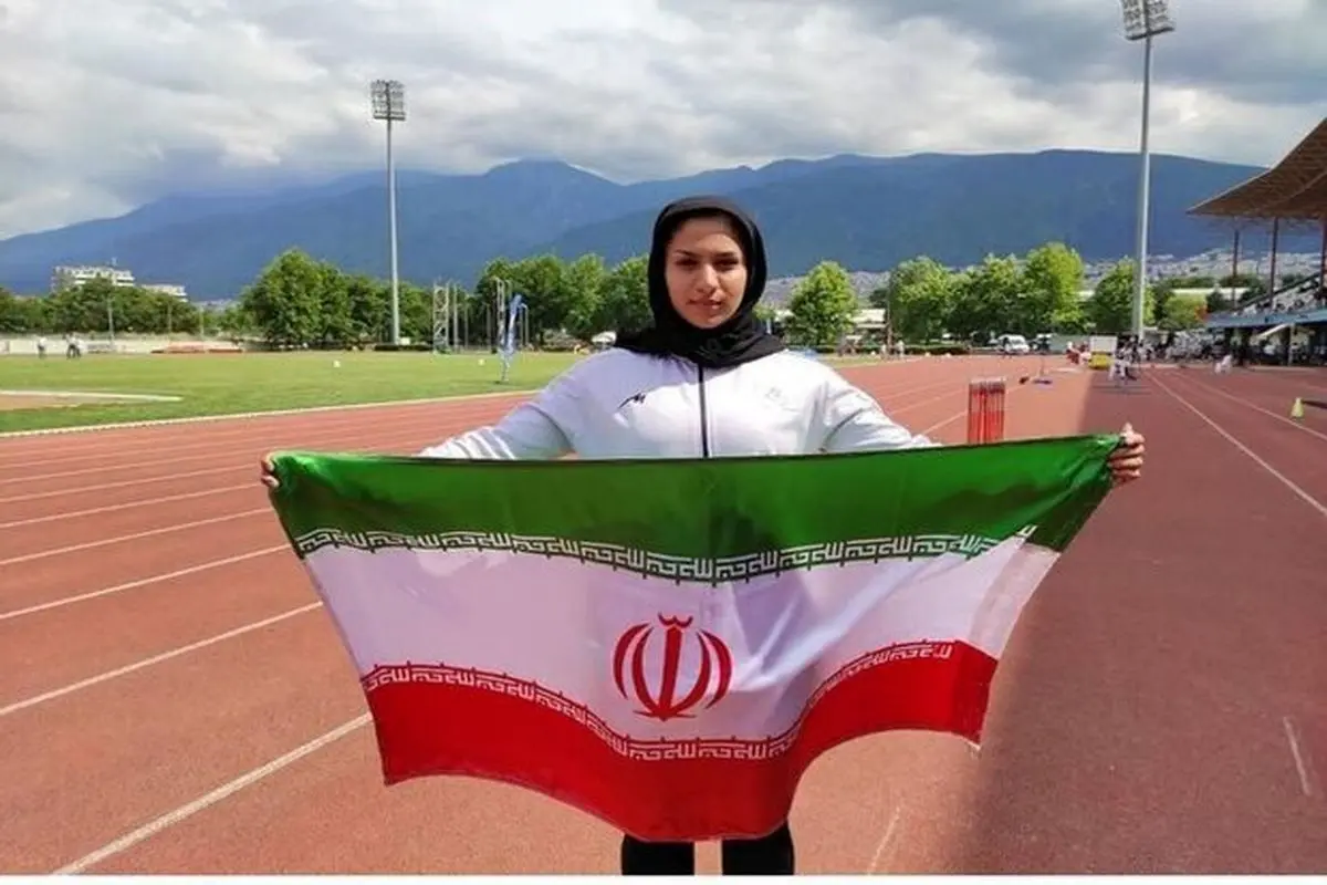 ششمین دختر تاریخ‌ساز ایران در پرتاب دیسک قهرمانی جوانان جهان