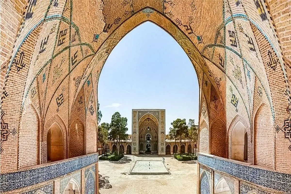 معماری زیبای مسجد امام سمنان