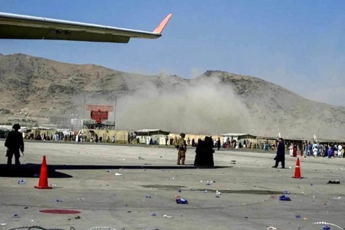 وضعیت فرودگاه کابل چند ساعت بعد از وقوع حمله تروریستی + فیلم