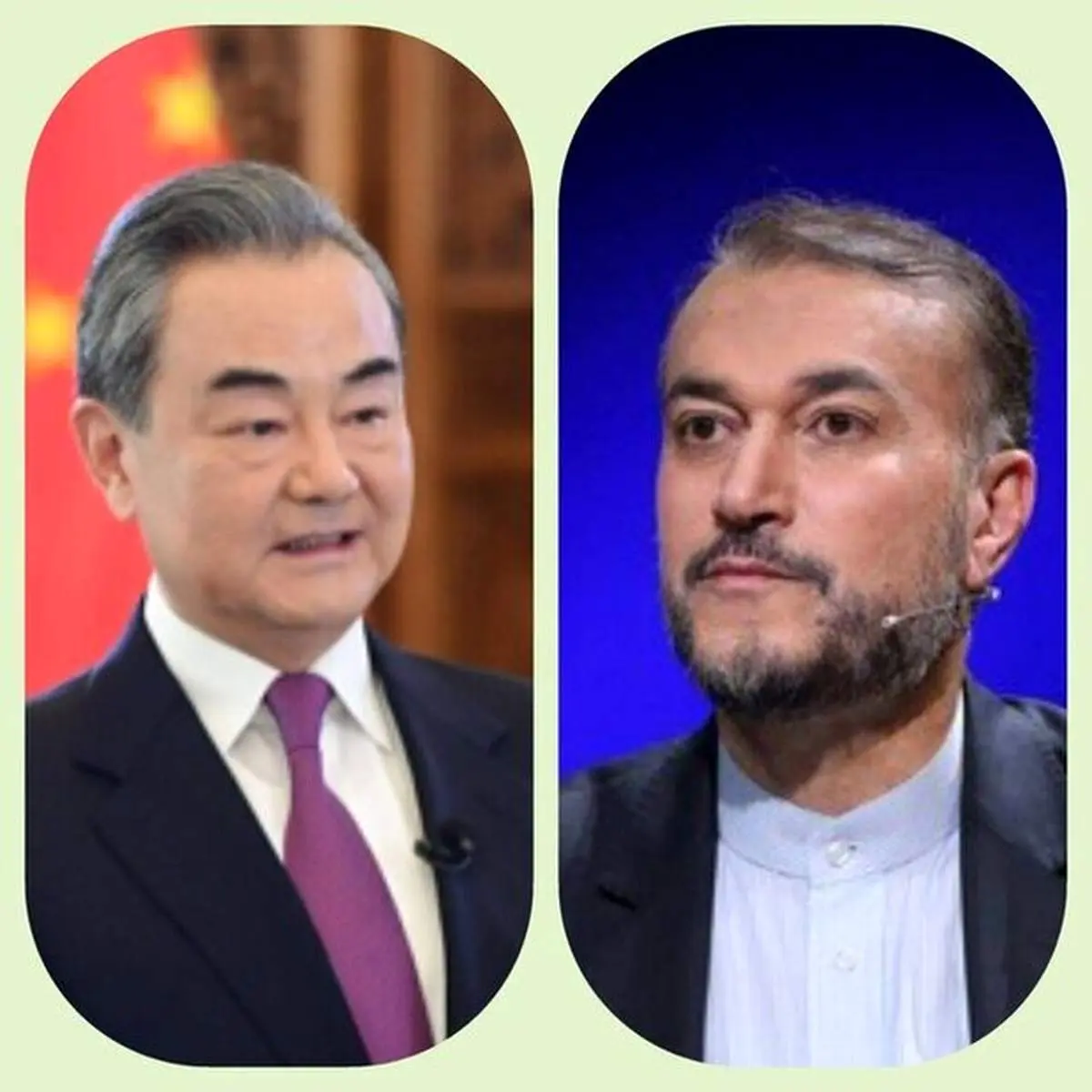 اعلام آمادگی وزیر خارجه چین برای توسعه روابط در پیام به امیرعبداللهیان