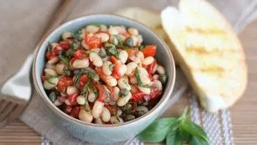 طرز تهیه سالاد لوبیا سفید لذیذ