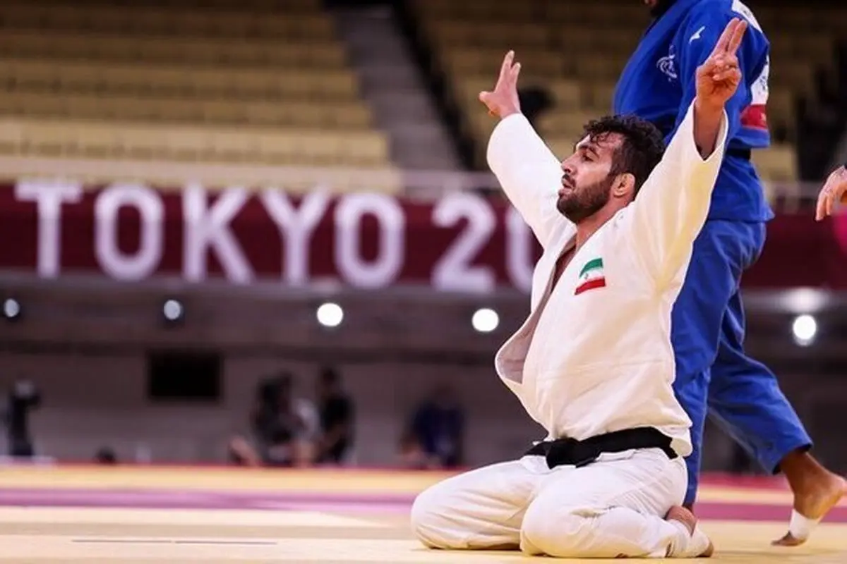 لحظه قهرمانی جودوکار ایران در پارالمپیک+فیلم