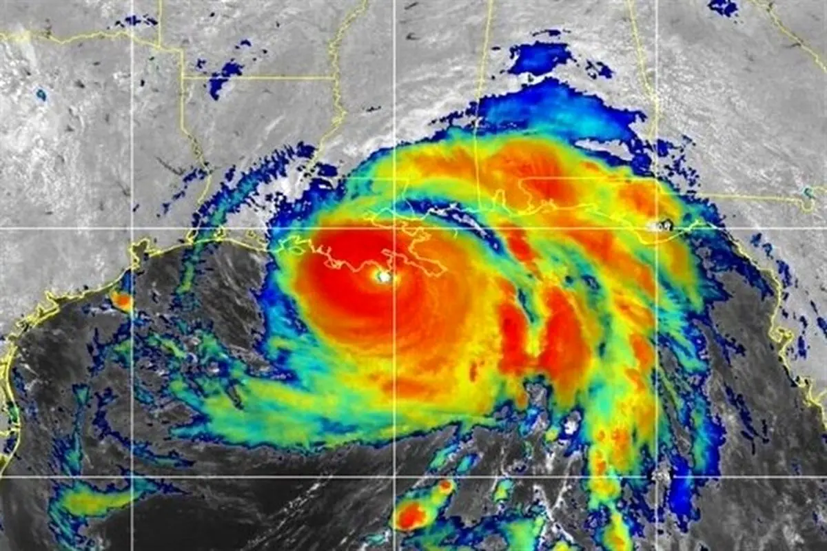طوفان «آیدا» ایالت لوئیزیانا را به لرزه در آورد+فیلم