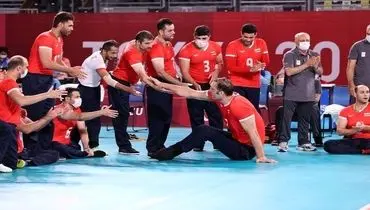 تیم ملی والیبال نشسته ایران ۳ - برزیل صفر