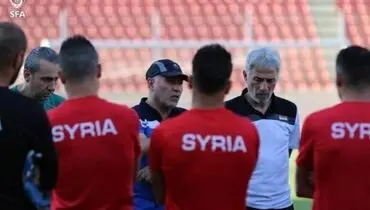 اتهام سرمربی سوریه به AFC علیه ایران