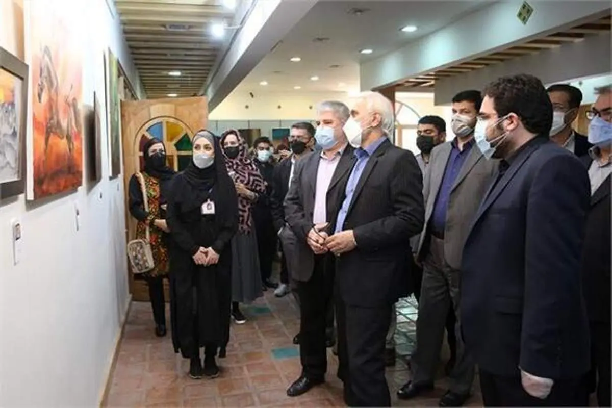 نمایشگاه تصویر سازی و خط نگاره‌های "سید الشهدا علیه السلام " با موضوع ایثار و رشادت‌های امام حسین (ع) افتتاح شد