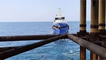 حادثه در پارس جنوبی؛ برخورد شناور با سکوی گازی + فیلم
