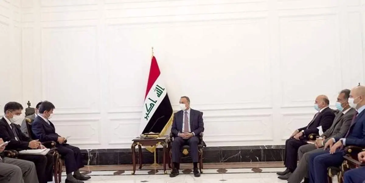 دیدار وزیر خارجه ژاپن با نخستوزیر عراق