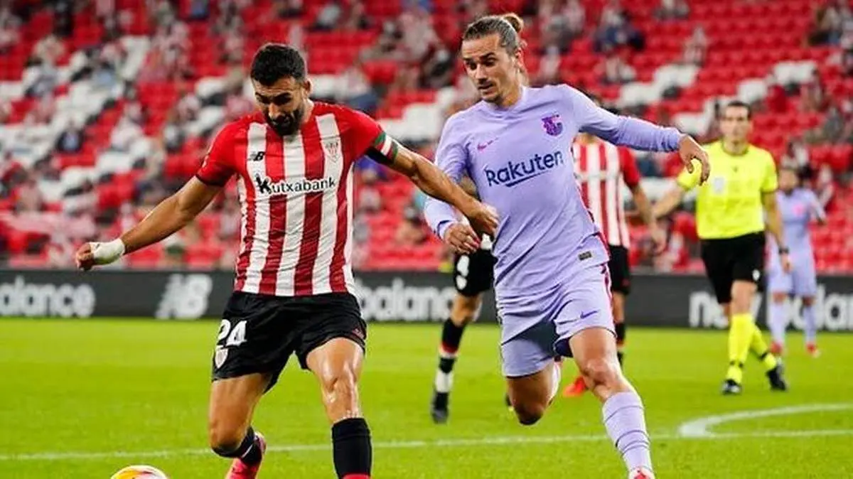 خلاصه بازی بیلبائو ۱-۱ بارسلونا + فیلم