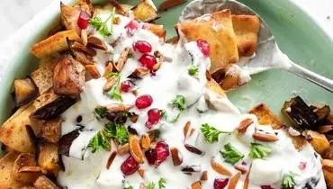 طرز تهیه فته بادمجان پیش غذایی خوشمزه