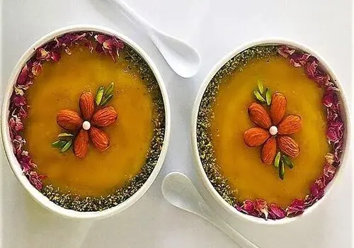 طرز تهیه حلوا زعفرانی با تمام فوت و فن و نکات+فیلم