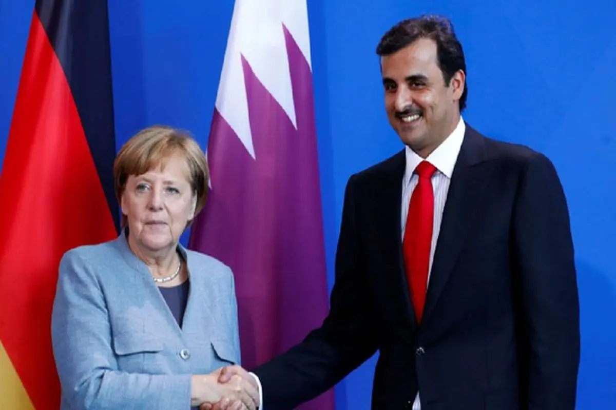 صدر اعظم آلمان با امیر قطر پیرامون تحولات افغانستان گفتگو کرد