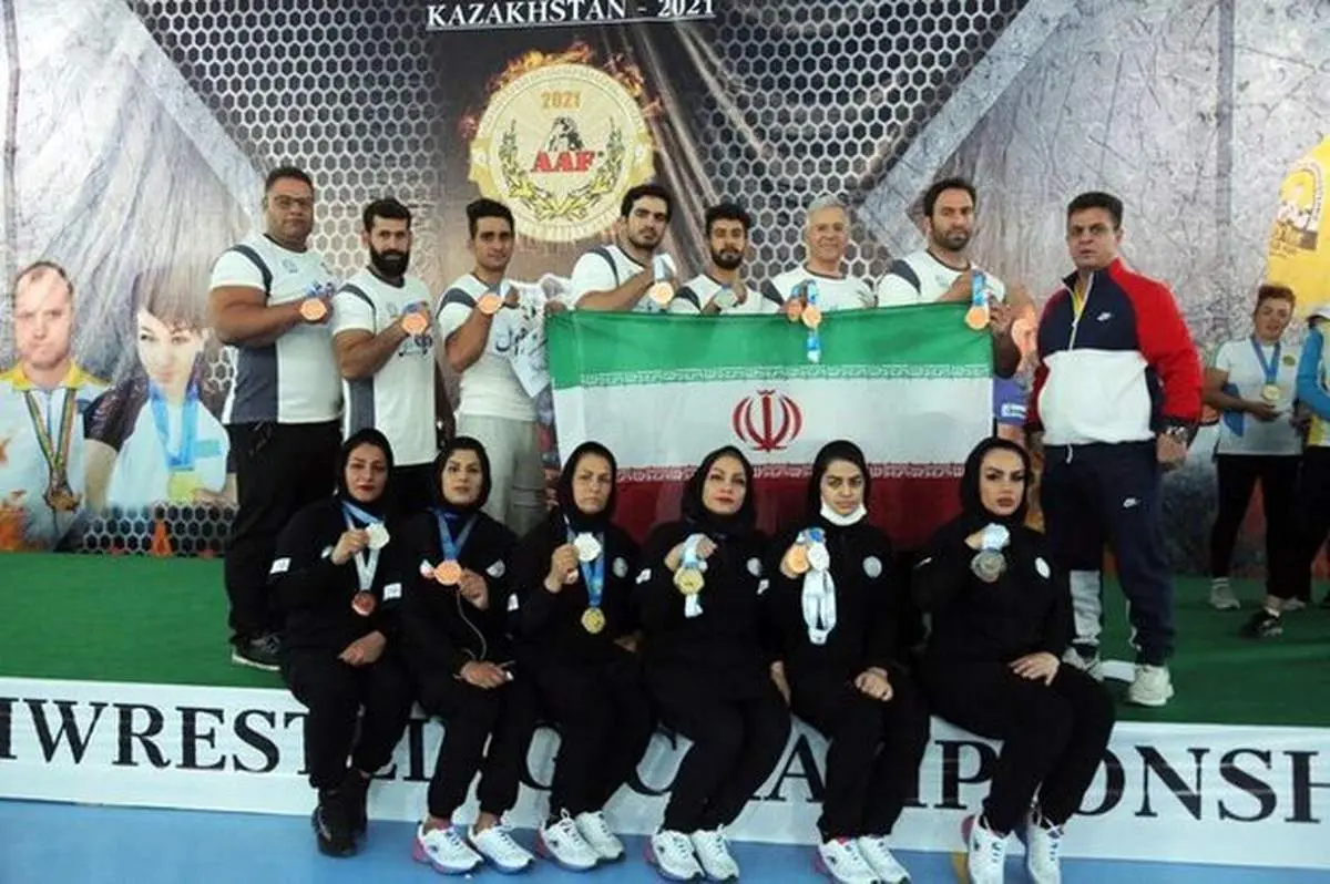 ایران در رقابتهای مچ اندازی قهرمانی آسیا سوم شد
