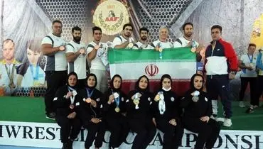 ایران در رقابت‌های مچ اندازی قهرمانی آسیا سوم شد