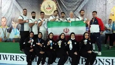 ایران در رقابت‌های مچ اندازی قهرمانی آسیا سوم شد