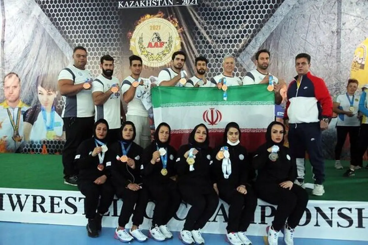ایران در رقابت‌های مچ اندازی قهرمانی آسیا سوم شد