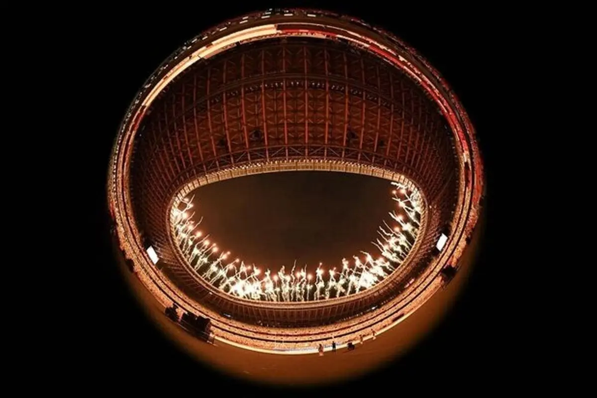 فریم به‌ فریم با آتش‌بازی مراسم افتتاحیه پارالمپیک توکیو ۲۰۲۰