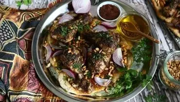 طرز تهیه موساخان مرغ، غذای ملی فلسطین