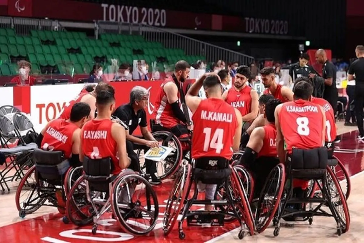 ایران ۶۴ - کره جنوبی ۵۴/ پایان بسکتبال با ویلچر با نهمی