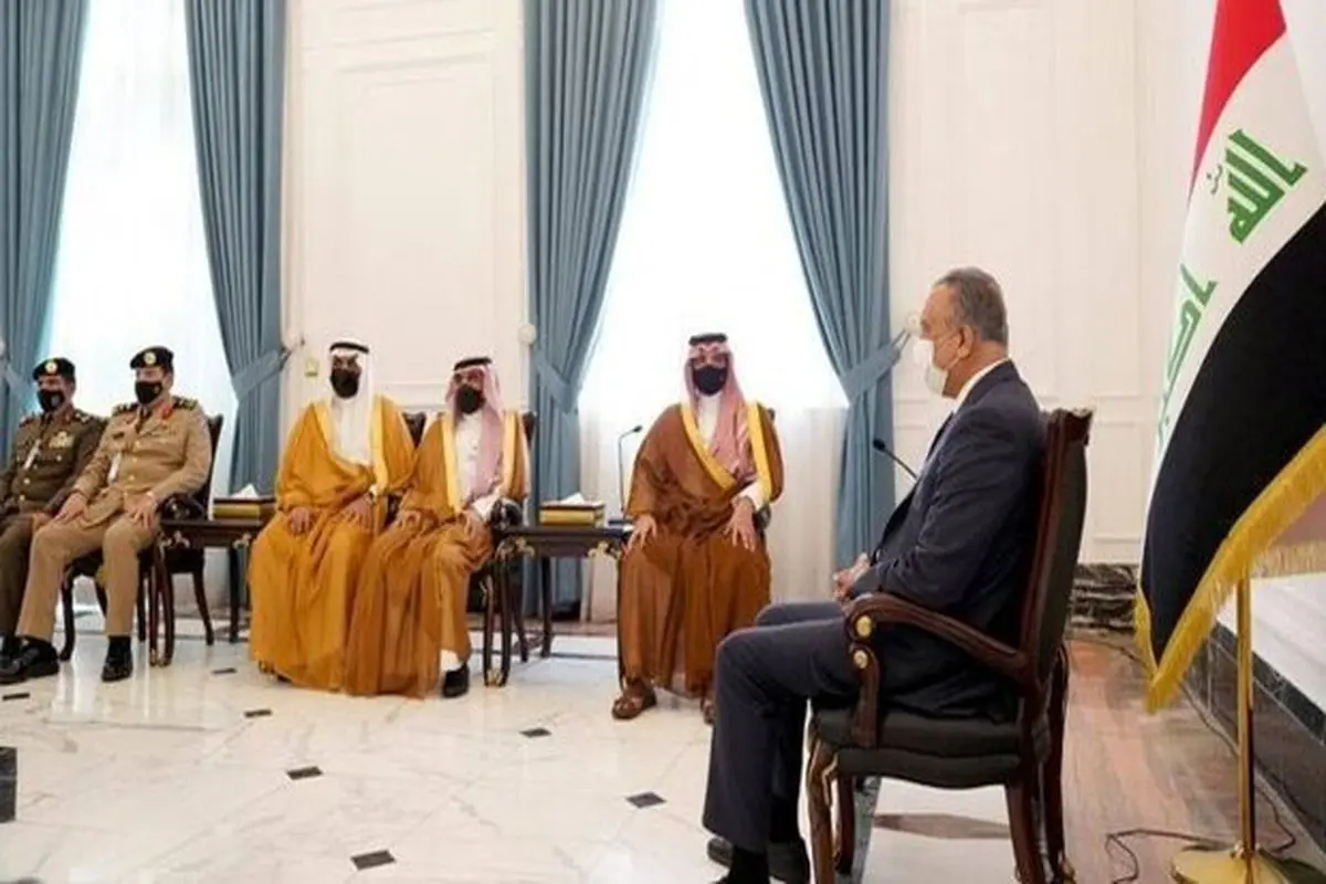 دیدار وزیر کشور عربستان با نخست‌وزیر و رئیس مجلس عراق