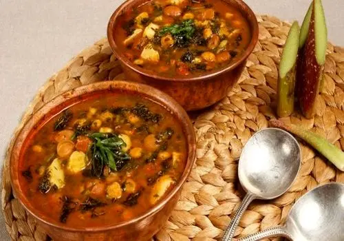 طرز تهیه آش اصیل گندم یزد