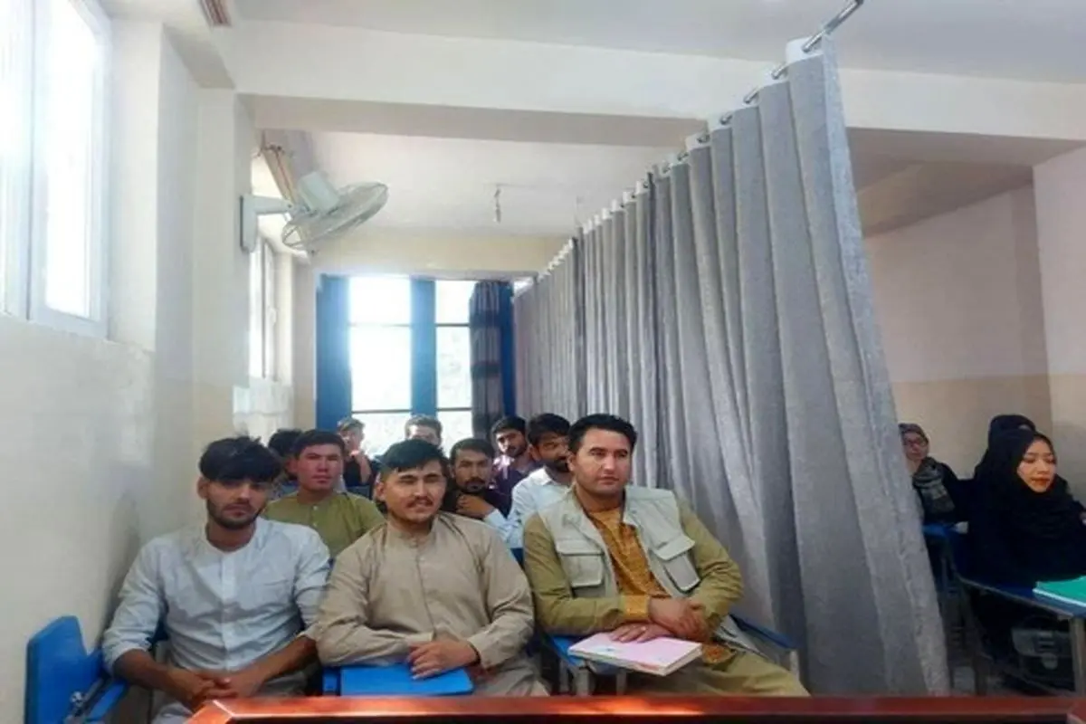 تصاویر اولین روز دانشگاه ها در افغانستان طالبانی