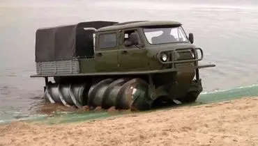 خودروی عجیب روسی که نیازی به جاده ندارد! + فیلم