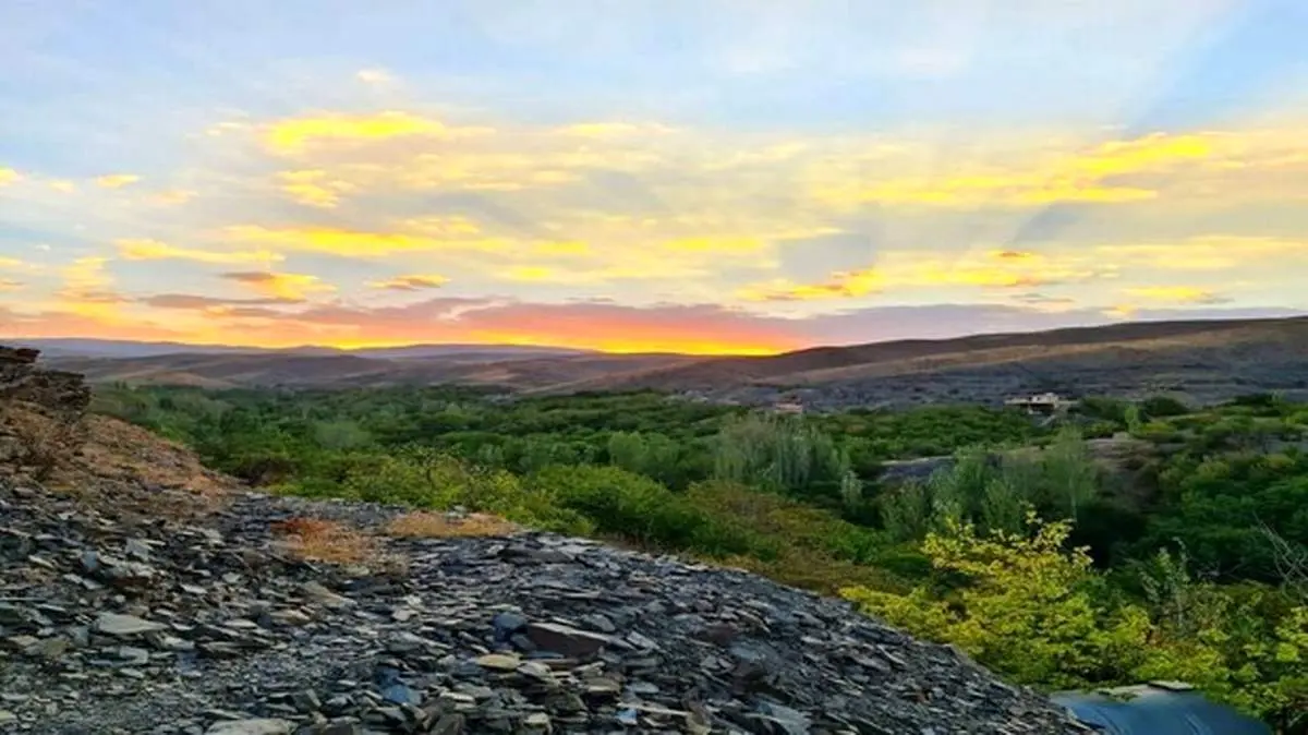 تصاویری زیبا از روستایی در مسیر جاده ابریشم!