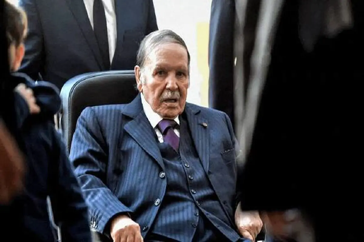 بوتفلیقه رئیس جمهوری سابق الجزایر درگذشت
