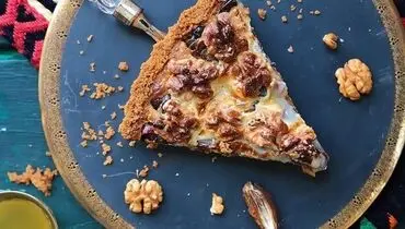 طرز تهیه تارت خرما و گردو