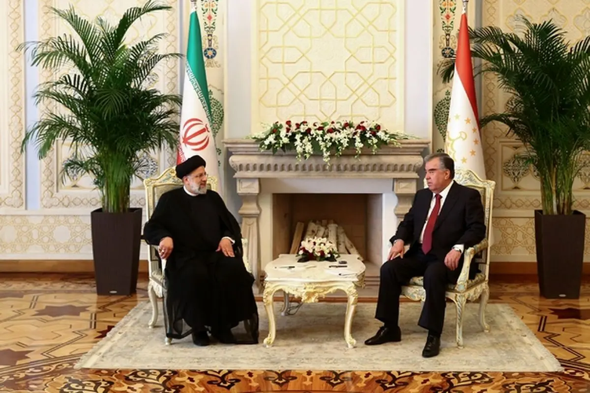 رئیسی: تقویت تعاملات دوجانبه زمینه‌ای برای ارتقای سطح همکاری‌های منطقه‌ای ایران و تاجیکستان خواهد بود