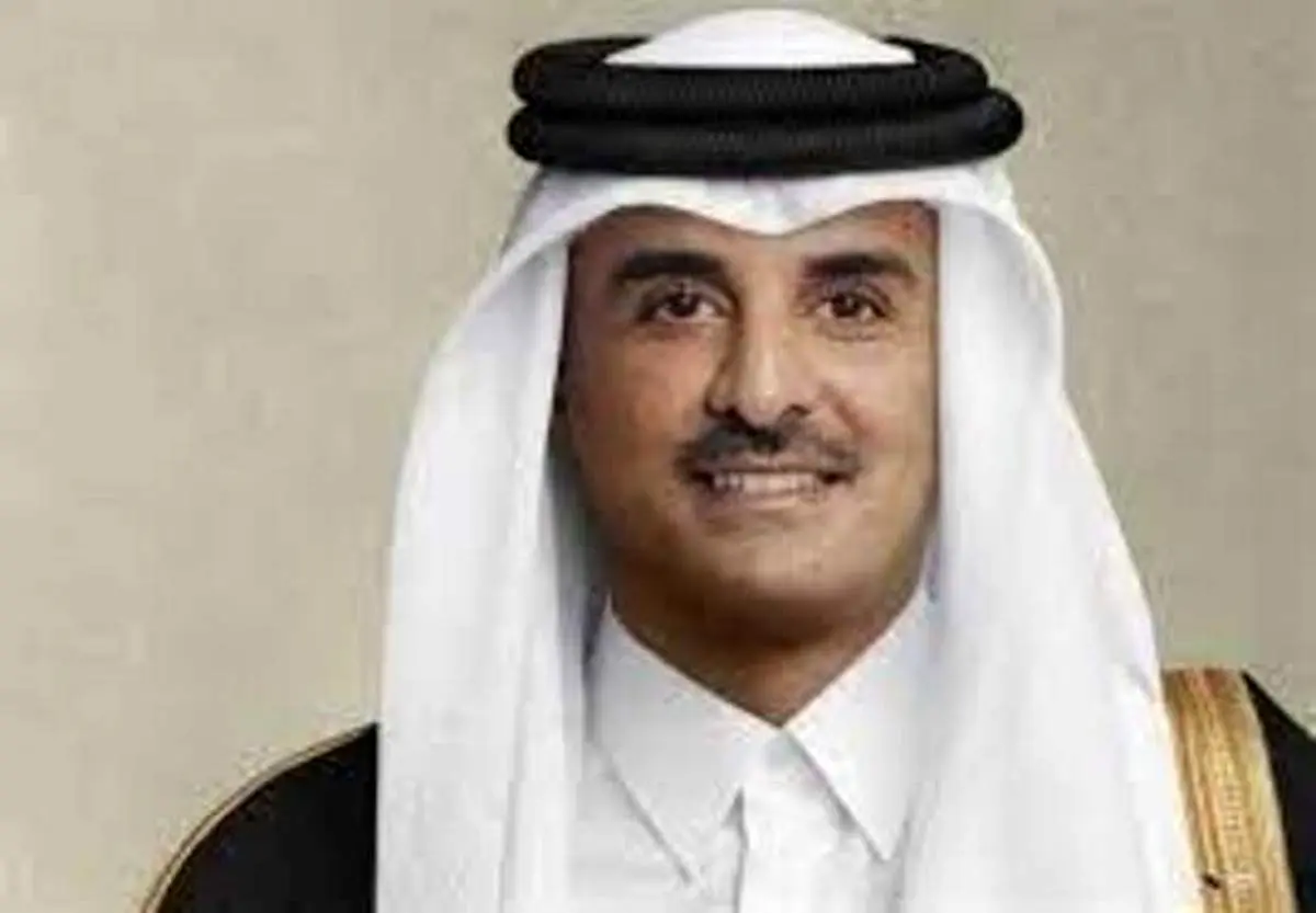 تصویر متفاوت از بن سلمان و امیر قطر با لباس راحتی!
