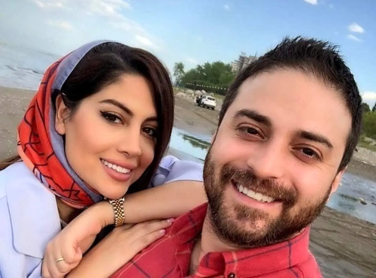 بابک جهانبخش و همسرش در جشن تولد فرزندشان + عکس