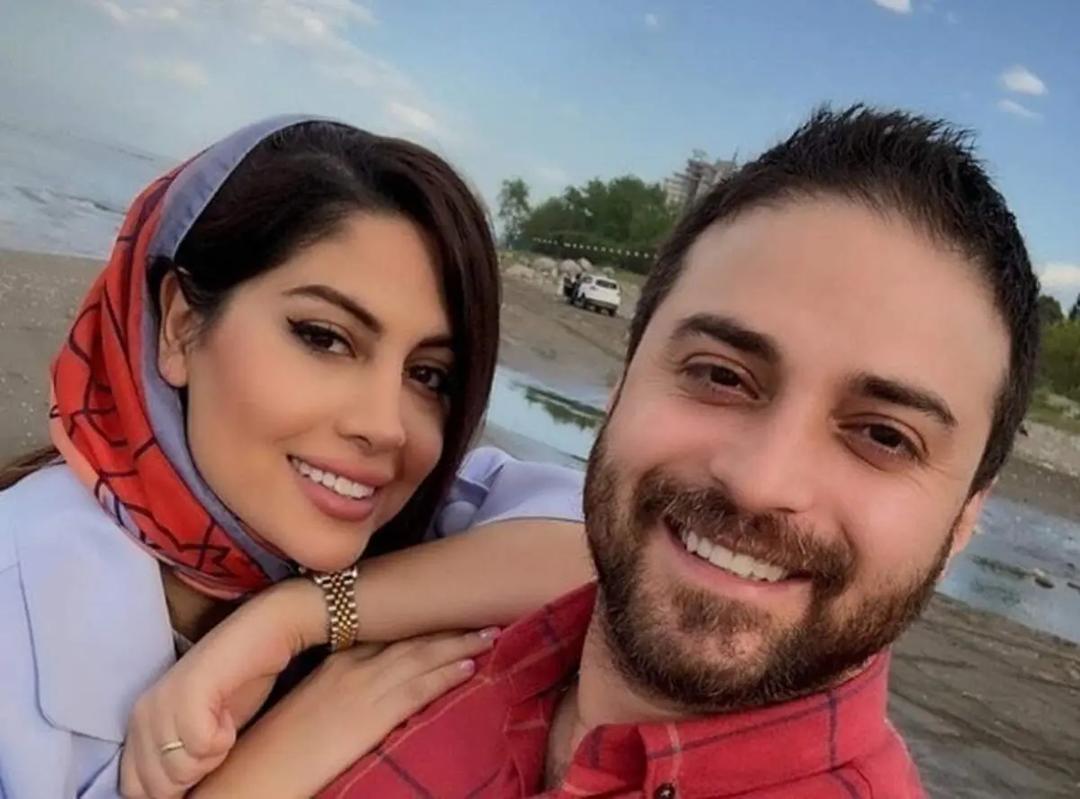 بابک جهانبخش و همسرش در جشن تولد فرزندشان + عکس