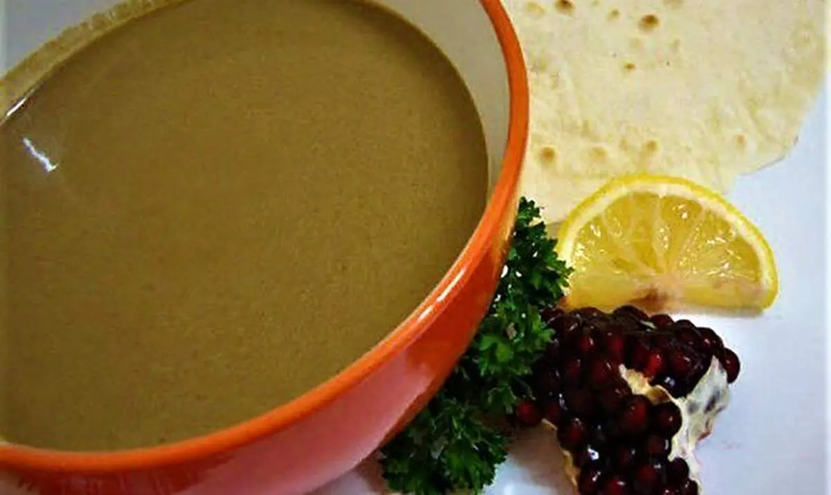 طرز تهیه آب بنه یا قاتق بن