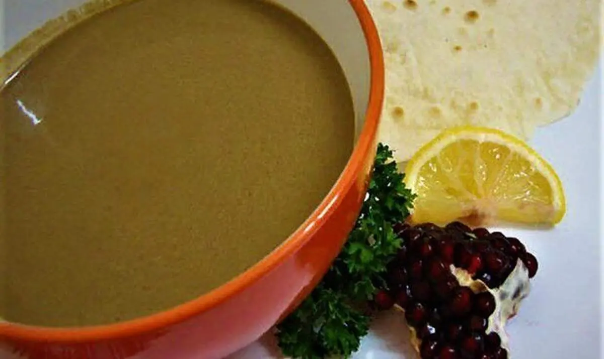 طرز تهیه آب بنه یا قاتق بن
