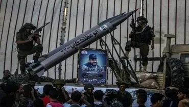 آزمایش جدید موشکی حماس در سواحل غزه