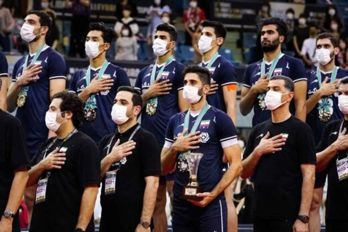 والیبال ایران دهم جهان شد + عکس