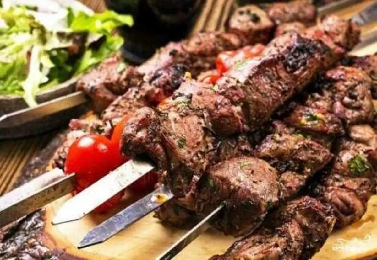 طرز تهیه کباب چنجه با روغن کرمانشاهی