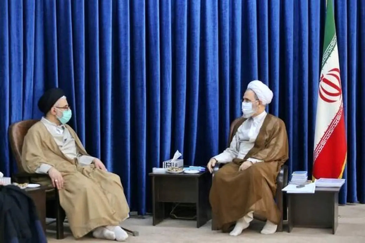 دیدار وزیر اطلاعات با آیت الله اعرافی