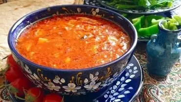 طرز تهیه اشکنه آلو خوشمزه