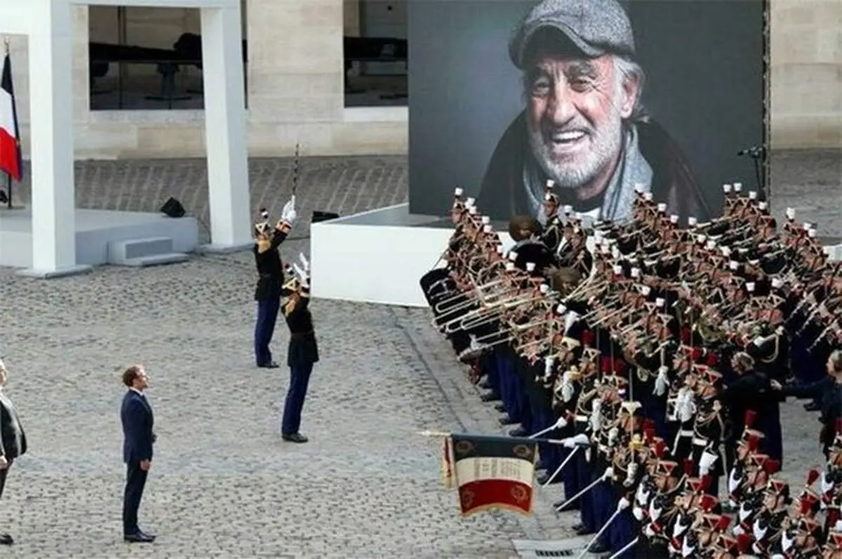 خداحافظی باشکوه با بلموندو در پاریس؛ فرانسه به ستاره «موج نو» ادای احترام کرد + فیلم