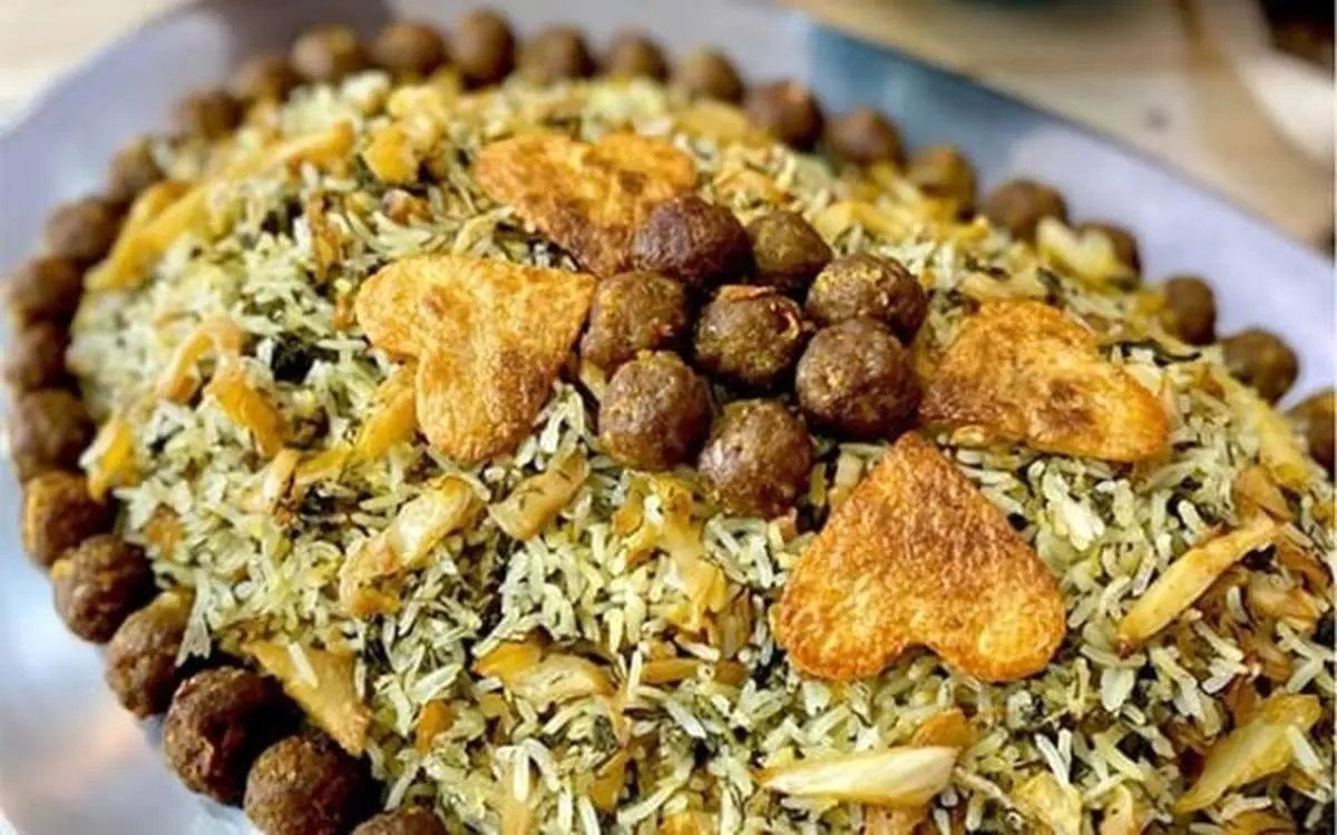 طرز تهیه کلم پلو شیرازی خوشمزه
