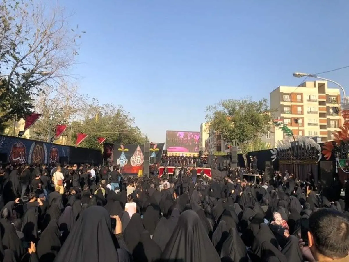 اجتماع فدائیان دو بانوی دمشق در منطقه۱۳