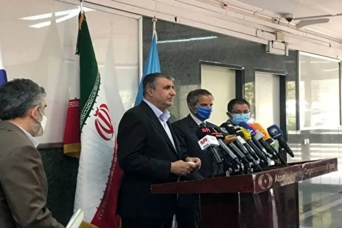 توافق اولیه ایران و آژانس در تهران + متن کامل بیانیه مشترک/ اسلامی: حافظه دوربین‌ها پاک نمی‌شود