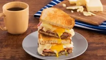 طرز تهیه ساندویچ پنیر کبابی لذیذ و متفاوت