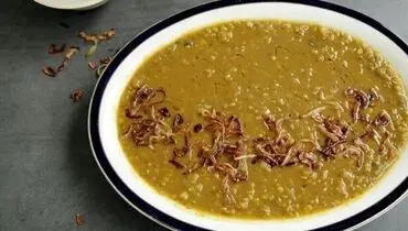طرز تهیه حلیم عدس خراسانی
