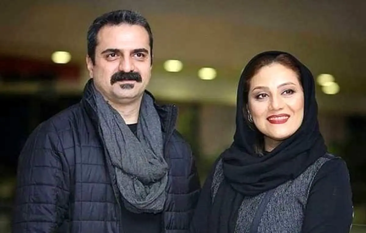 سلفی بازیگر سریال افرا و همسرش در ماشین + عکس