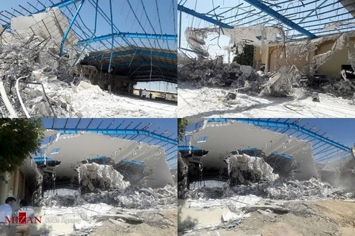 تخریب باغ تالار لوکس هزار متری با ورود دادستانی شهریار + فیلم